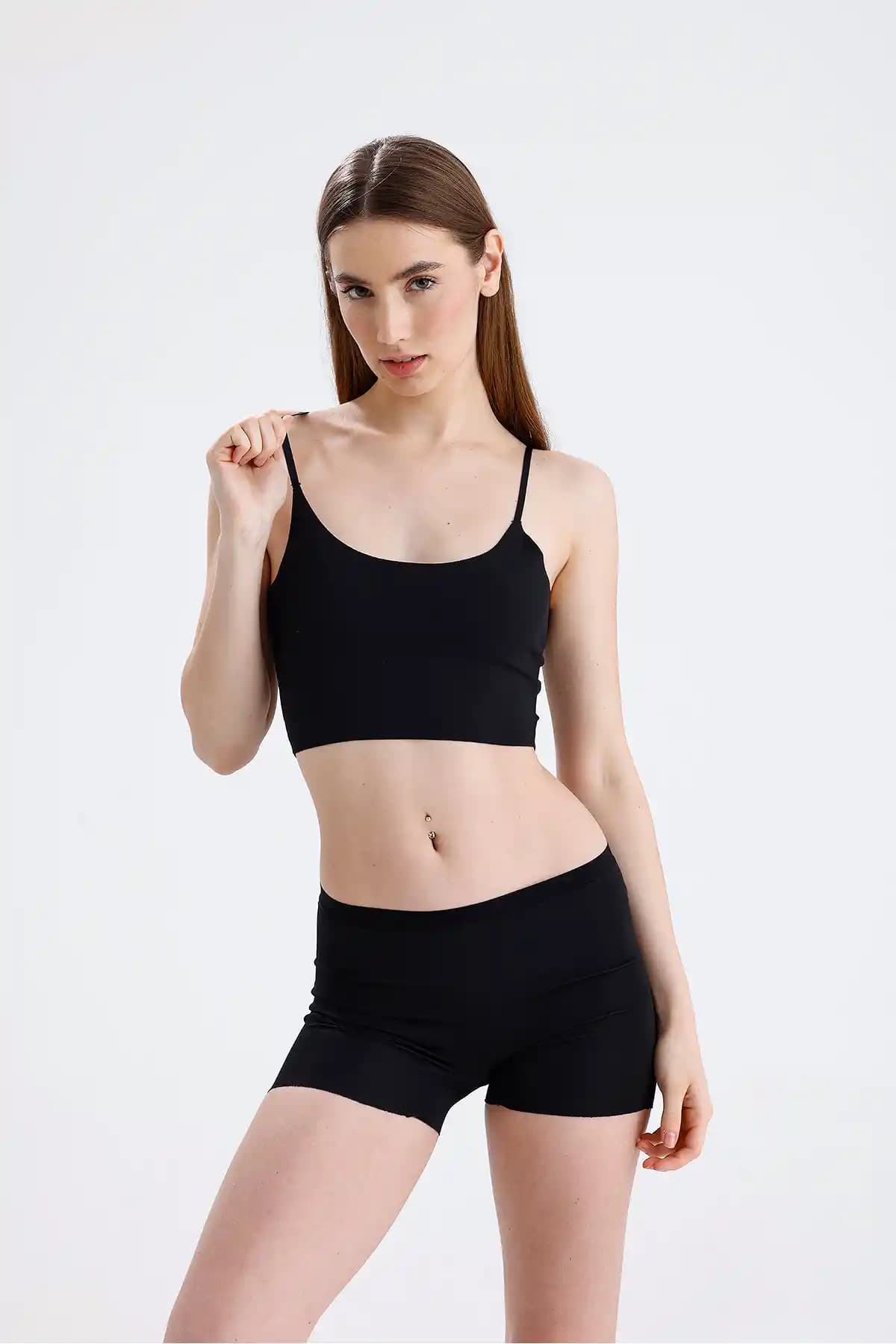 Vigoroso Dikişsiz Lazer Kesim Kadın Boxer Külot 3'lü Set: Rahatlık ve Şıklığın Birleşimi