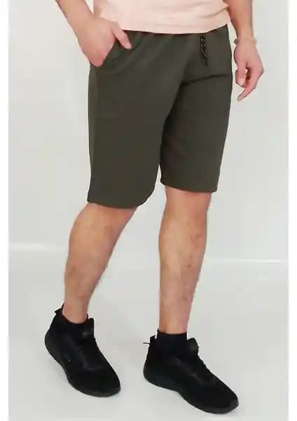 Winget Star Haki Pamuklu Erkek Şort: Konfor ve Şıklık Bir Arada