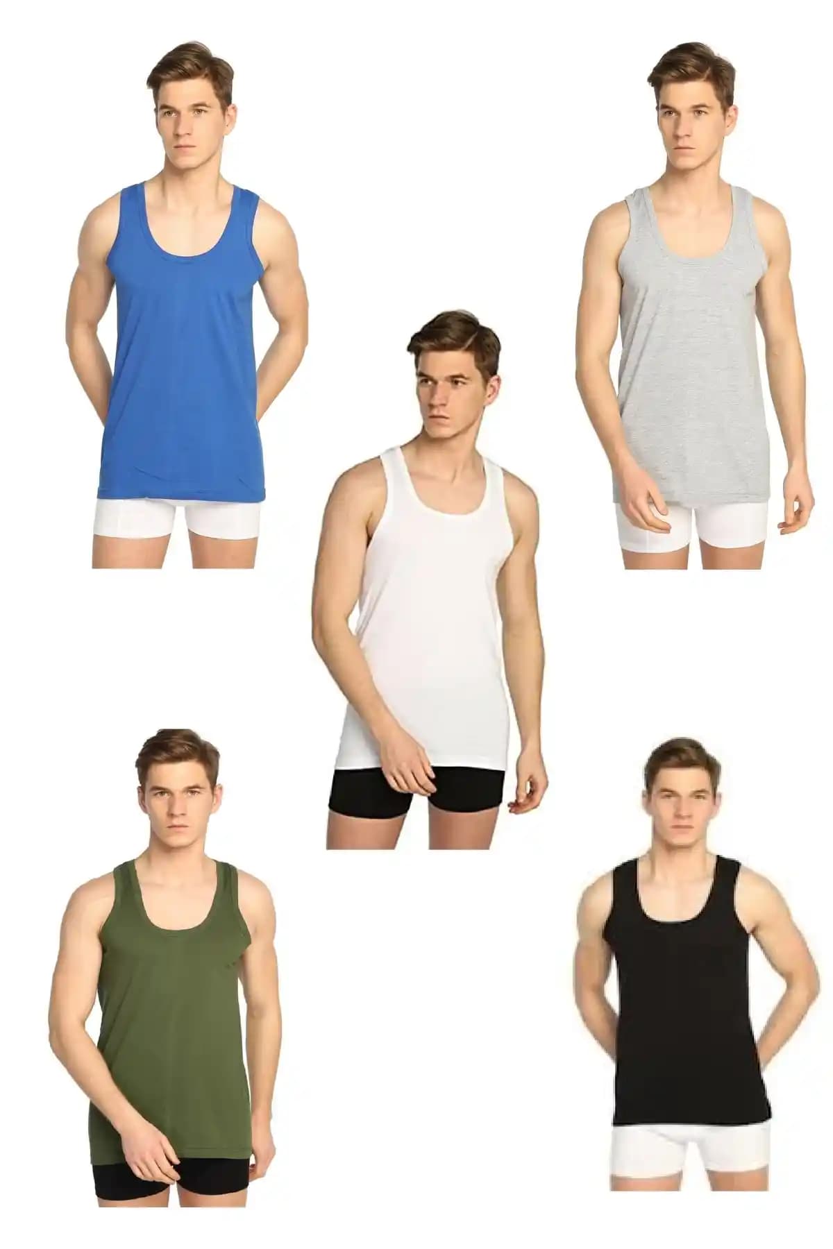 YNCUNDERWEAR Erkek Klasik Penye Atletler: Rahat ve Şık Günlük İç Giyim Seçenekleri