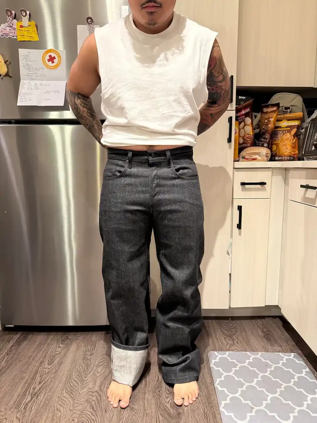 Naked & Famous Yatagarasu 15oz Strong Guy Modelinin Kesim ve Beden Seçimi Analizi