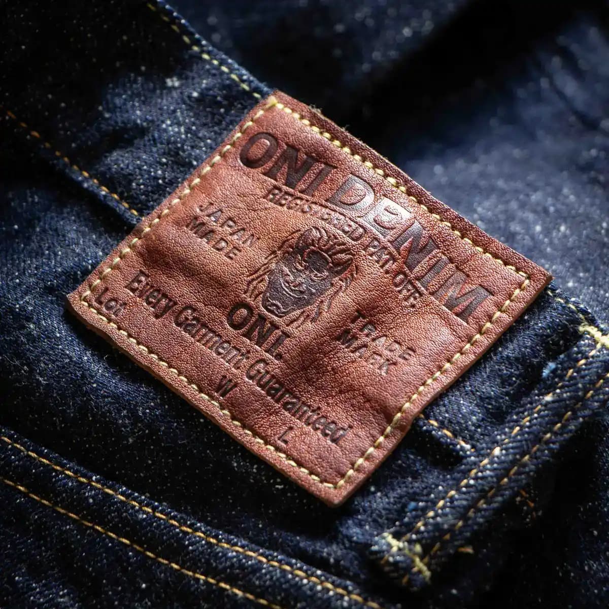Oni 266 NEP 13.7oz Raw Denim Pantolon: Nep Dokusu ve Kesim Özellikleri