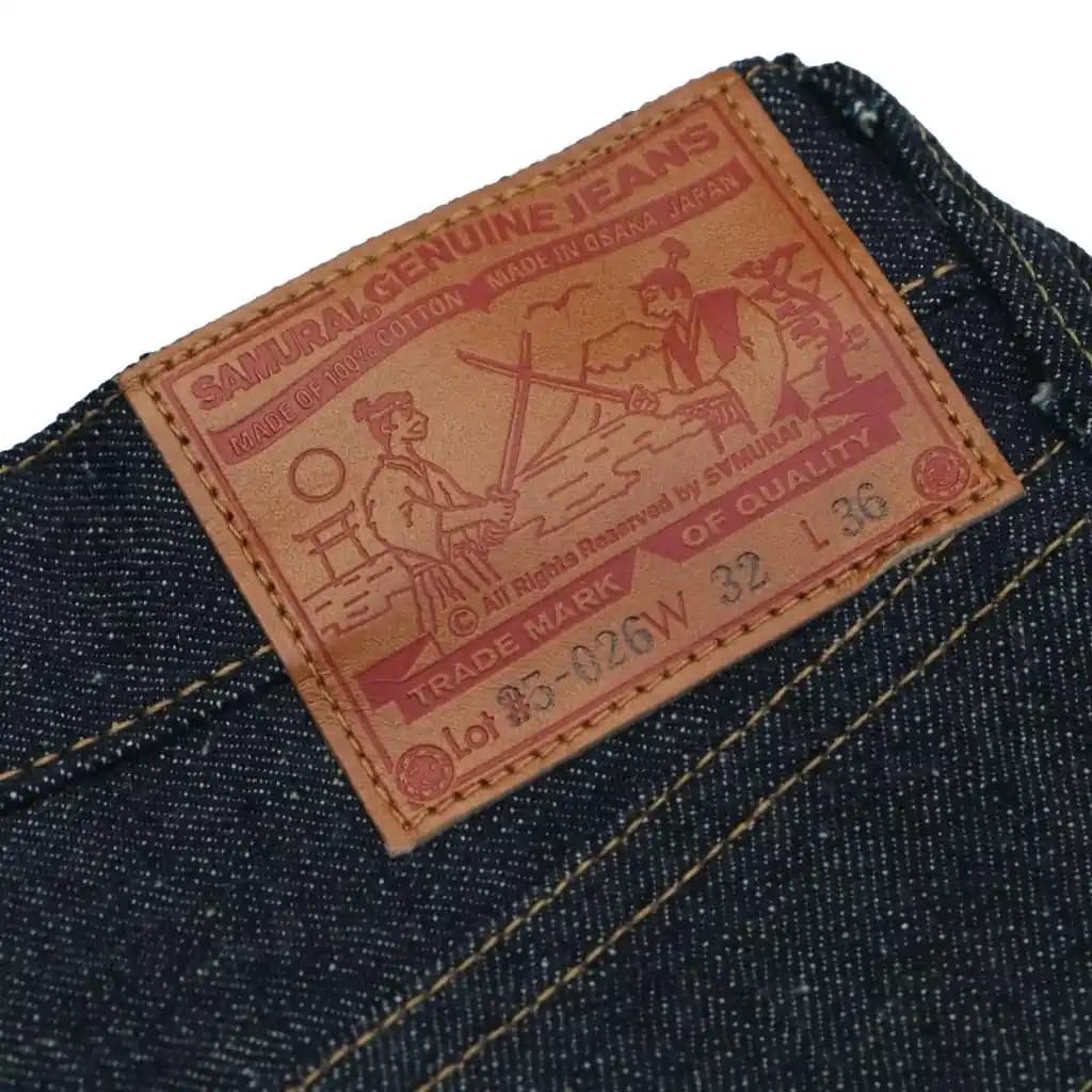 Samurai Heavy 15oz Denim Pantolonlar: Yüksek Bel ve Bol Kesimle Konfor ve Dayanıklılık