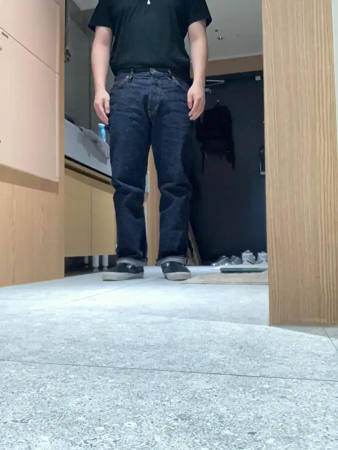 Samurai S5100VX 17oz Raw Denim Pantolonlarda Paça Boyu Ayarı ve Çekme Yönetimi