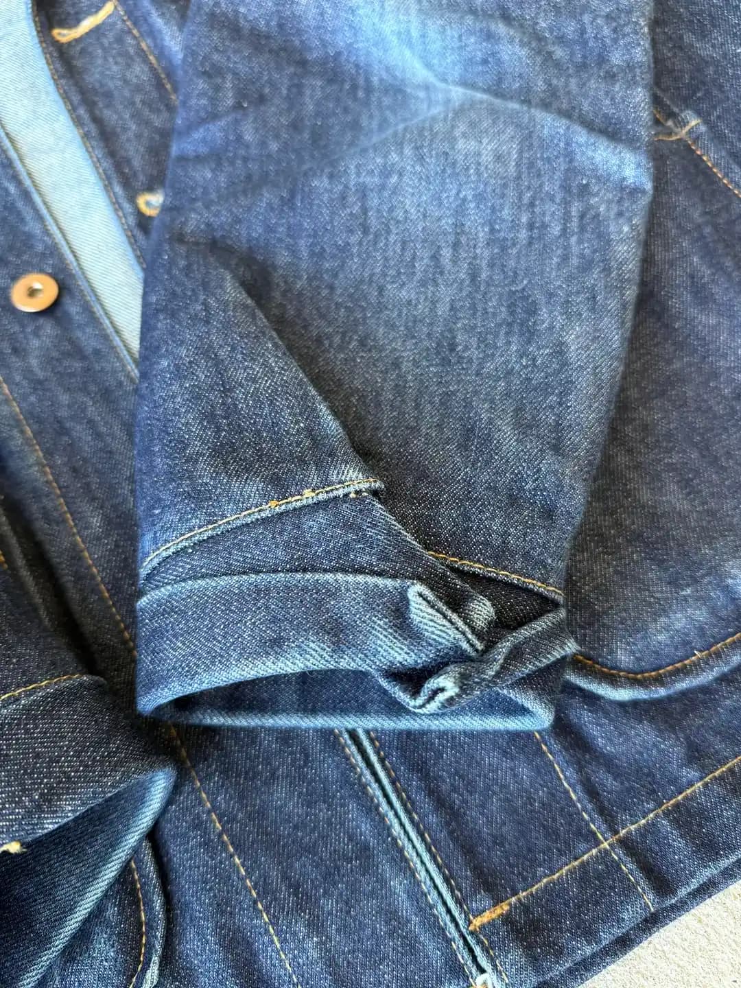 Tellason Stock Coverall: 14oz Non-Selvedge Cone Denim İş Kıyafeti Dayanıklılığı ve Estetiği