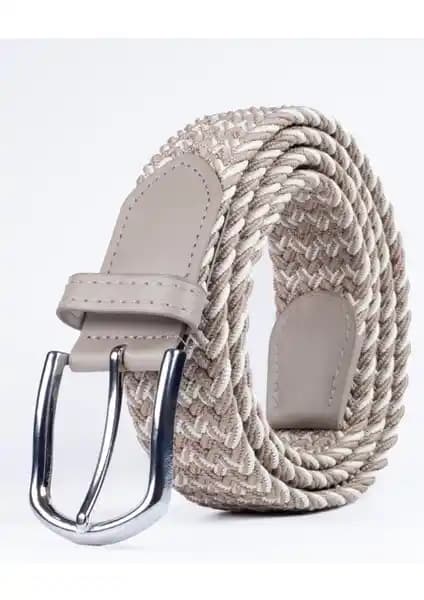Deribond Erkek Elastik Örgülü Kemer: Rahat ve Şık Günlük Aksesuar