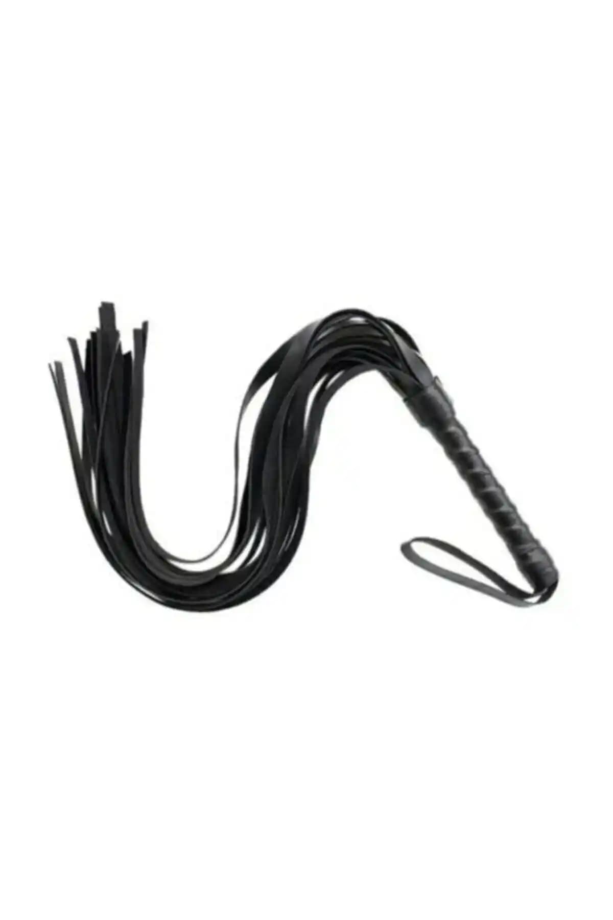 El Yapımı Siyah Fantazi Kırbaç - Kişiye Özel Tasarım ve Güvenli Kullanım