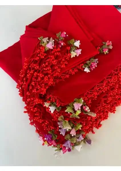 Günbatılı El Işi Muska Kurdela Boncuklu Yazma Geleneksel Türk El Sanatlarının Zarif Örneği