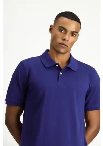 Kiğılı Polo Yaka Regular Fit Nakışlı Pamuk Tişört: Şıklık ve Konforun Buluşması