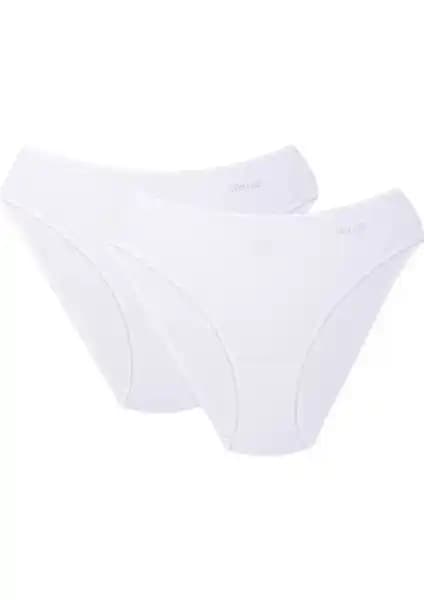 Kom Basic Bayan Slip Külot 2'li Seti Yüksek Konfor ve Kalite Sunan Günlük İç Giyim Seçeneği