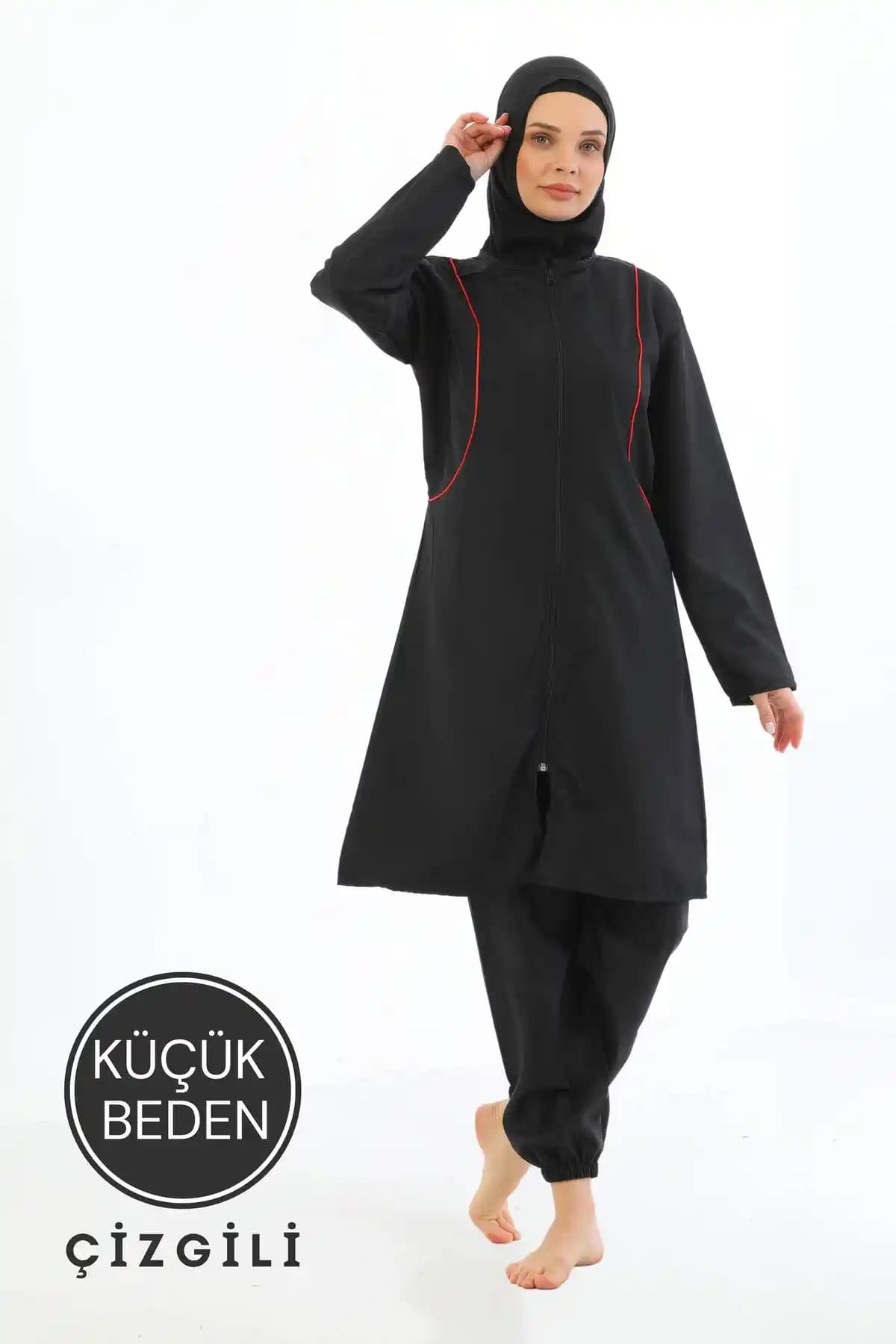 Meba Büyük Beden Paraşüt Tam Kapalı Tesettür Mayo Modern Tasarım ve Fonksiyonellik