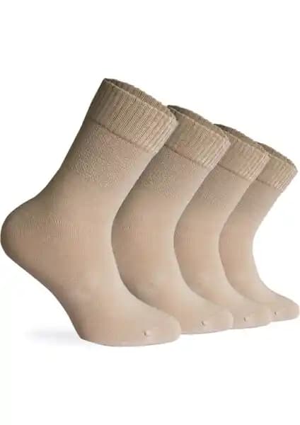 Nova Socks Erkek 4'lü Bambu Lastiksiz Çorap: Konfor ve Sağlık Bir Arada