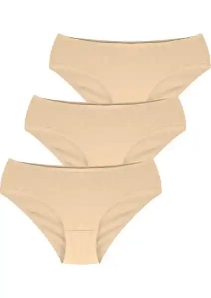 Penti Cover 3'lü Pamuklu Ten Rengi Slip Külot: Rahatlık ve Şıklığın Birleşimi