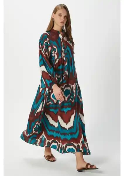 Ritnice Modest Kadın Mira Yazlık Elbise: Şık ve Rahat Tasarım Detaylarıyla Günlük Kullanım İçin