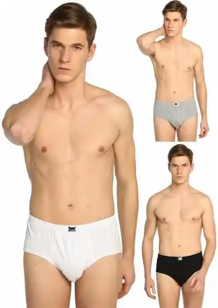 Tutku 3'lü Pamuk Erkek Slip Külot Seti Konfor ve Sağlık Odaklı Tasarım