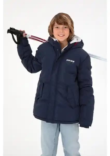 U.S. Polo Assn. Erkek Çocuk Lacivert Kabanı Günlük ve Şık Kullanım İçin Uygun