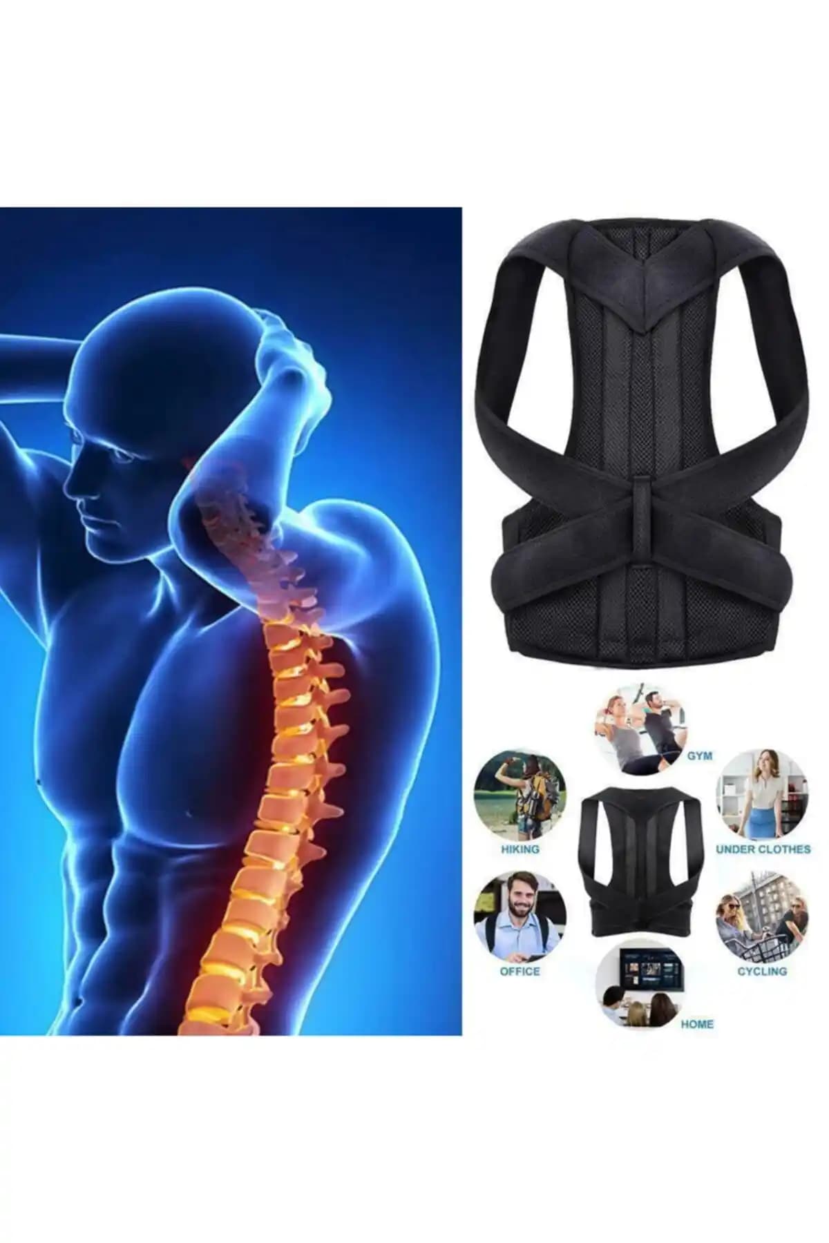 Ankaflex Medikal Dik Duruş Korsesi: Omurga ve Duruş Sağlığını Koruyan Çözüm