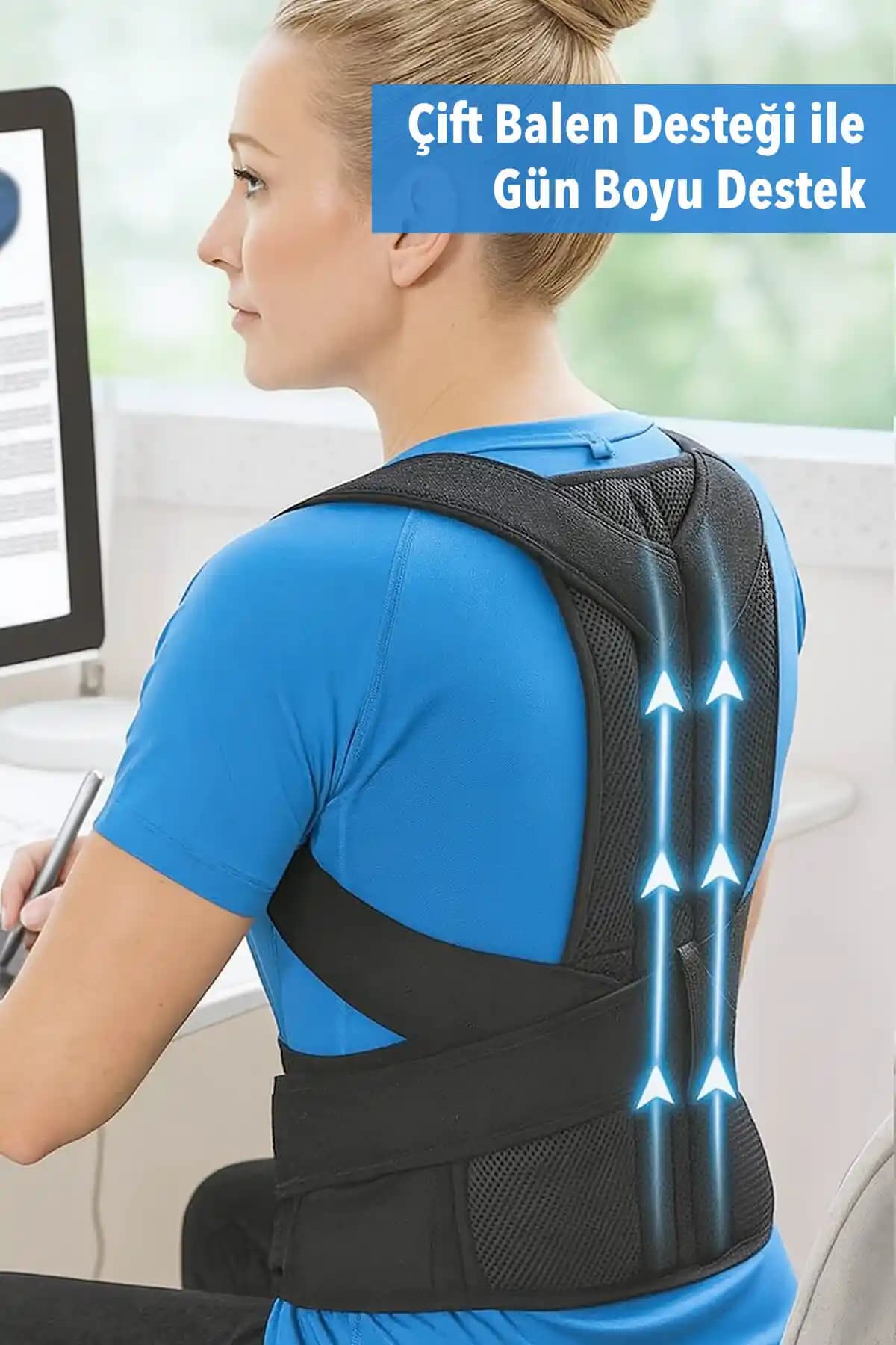 Arnee Dik Duruş Korsesi: Günlük Duruş Düzeltme ve Omurga Destek Çözümü