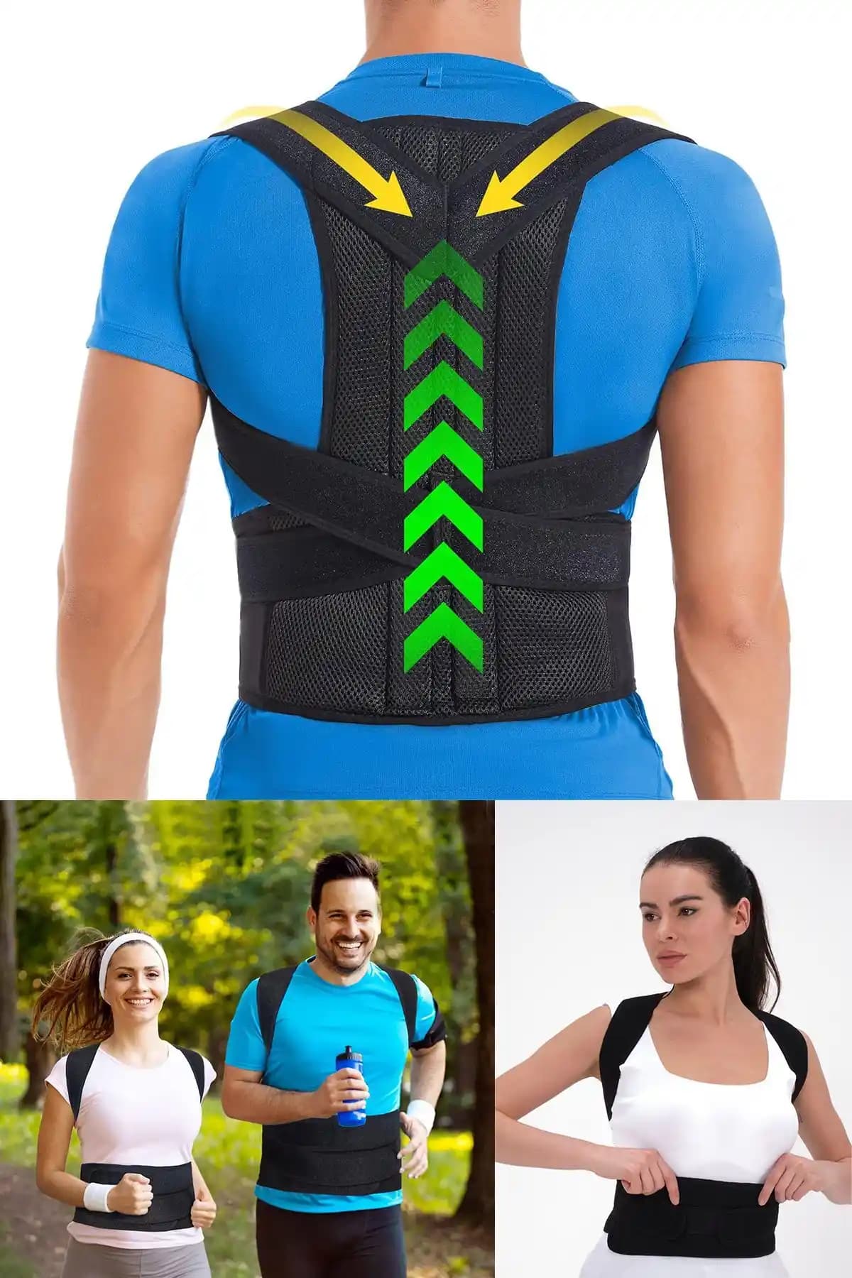 Blessca Dik Duruş Korsesi: Günlük Kullanım İçin Etkili ve Konforlu Duruş Desteği