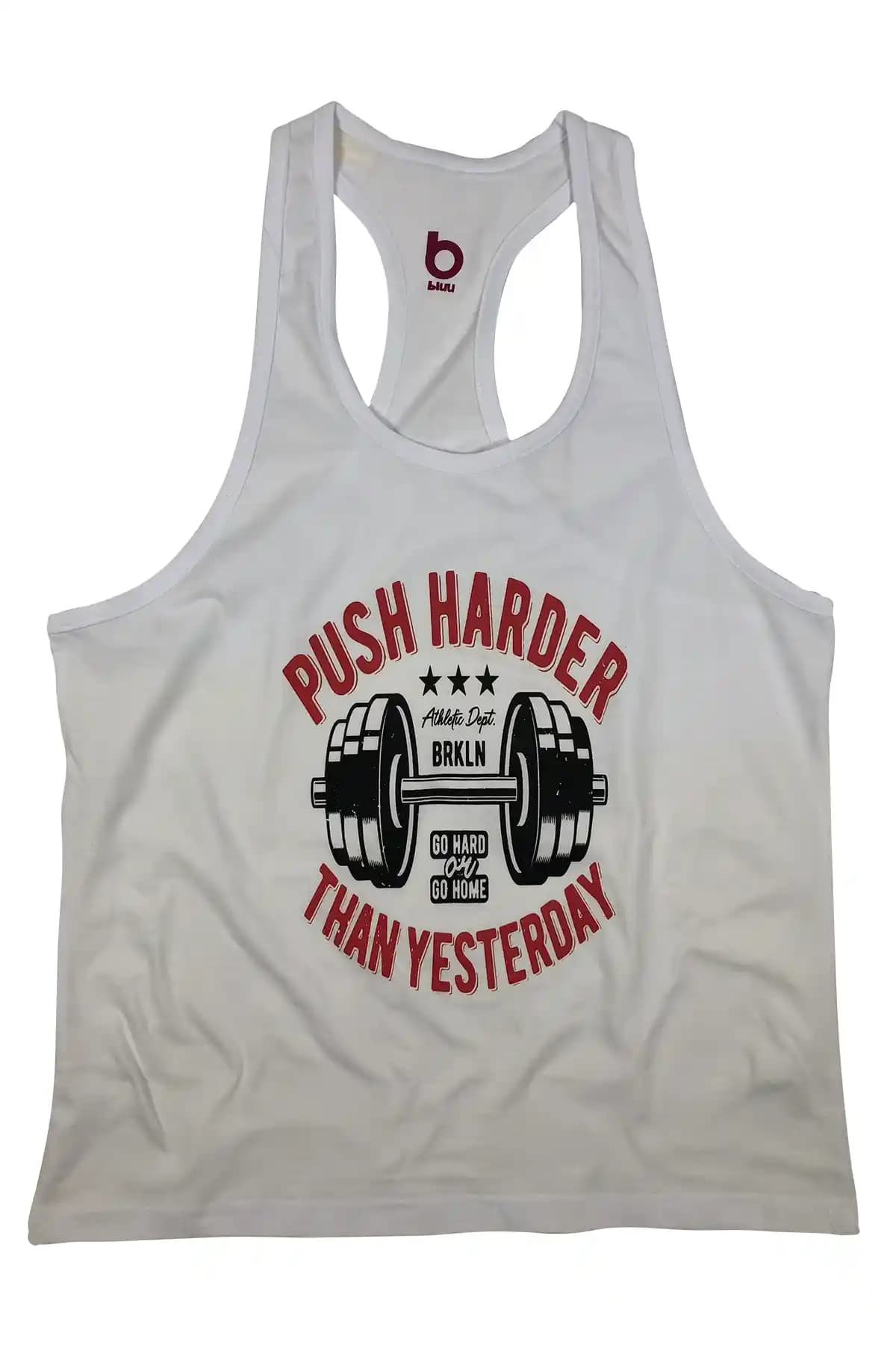 BLUU Fitness Sporcu Atlet Tank Topu Performans ve Konfor Sunan Tasarım