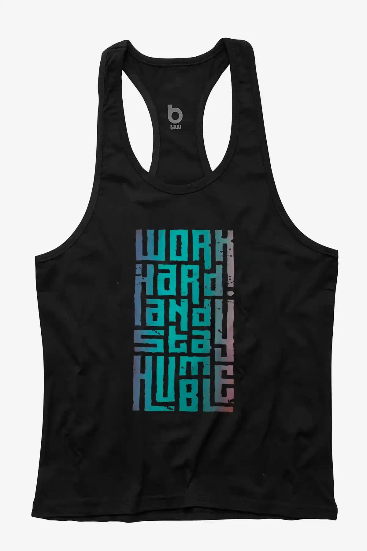 BLUU Hmble Fitness Gym Tank Top Sporcu Atleti: Rahat ve Şık Spor Giyim Seçeneği