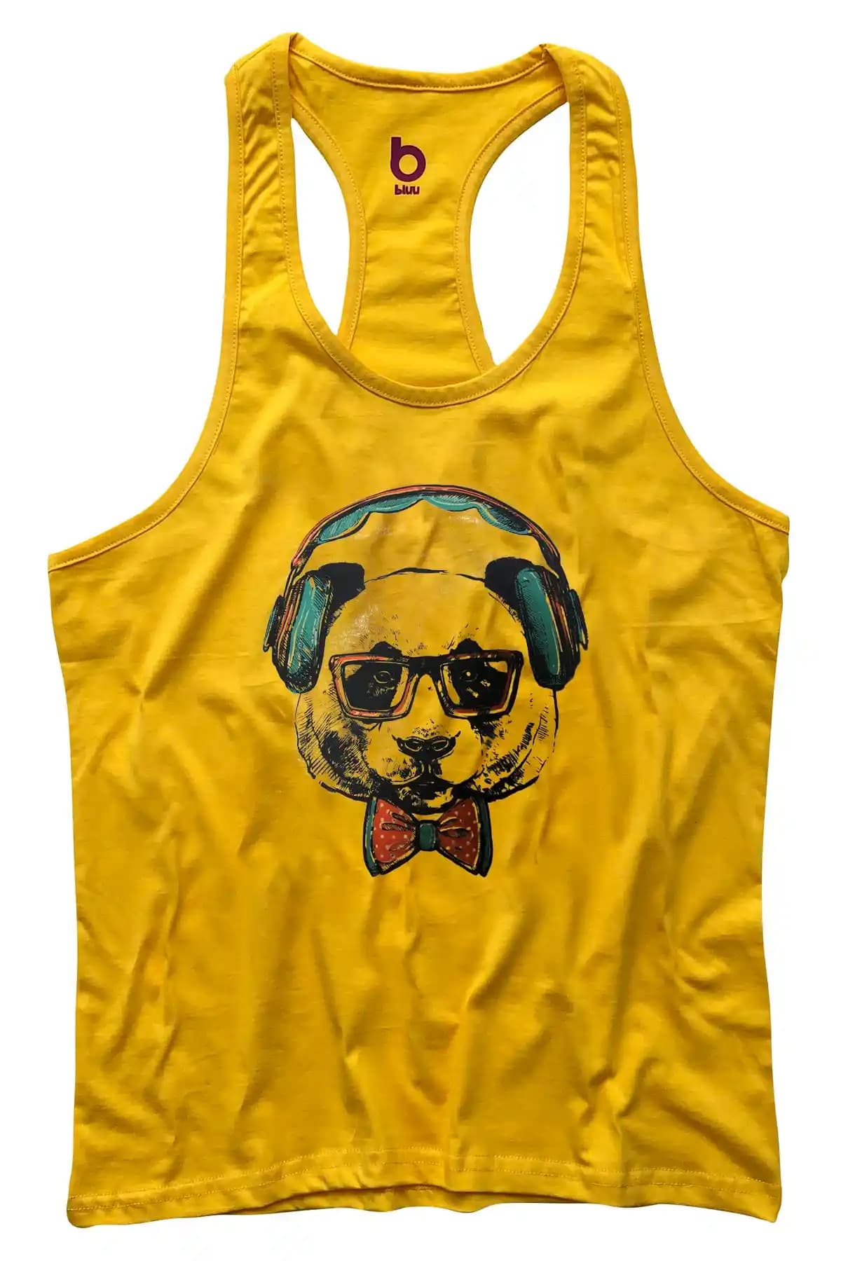 BLUU Wemusic Spor ve Günlük Kullanım İçin Modern Pamuklu Tank Top Ürünü