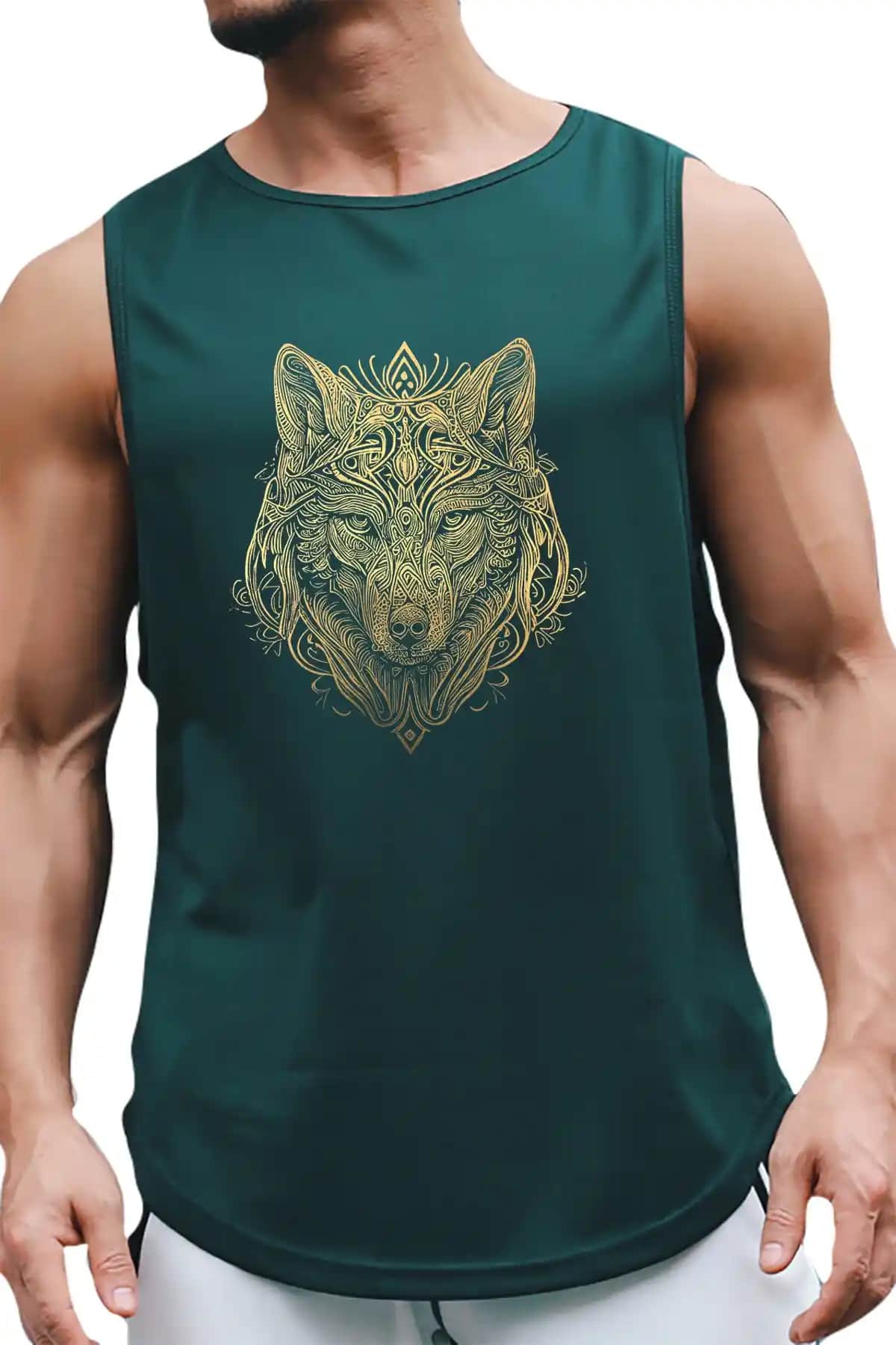 BLUU Wolfart Kolsuz Sporcu T-shirt Tank Top: Şıklık ve Konforun Birleştiği Spor Giyim Ürünü