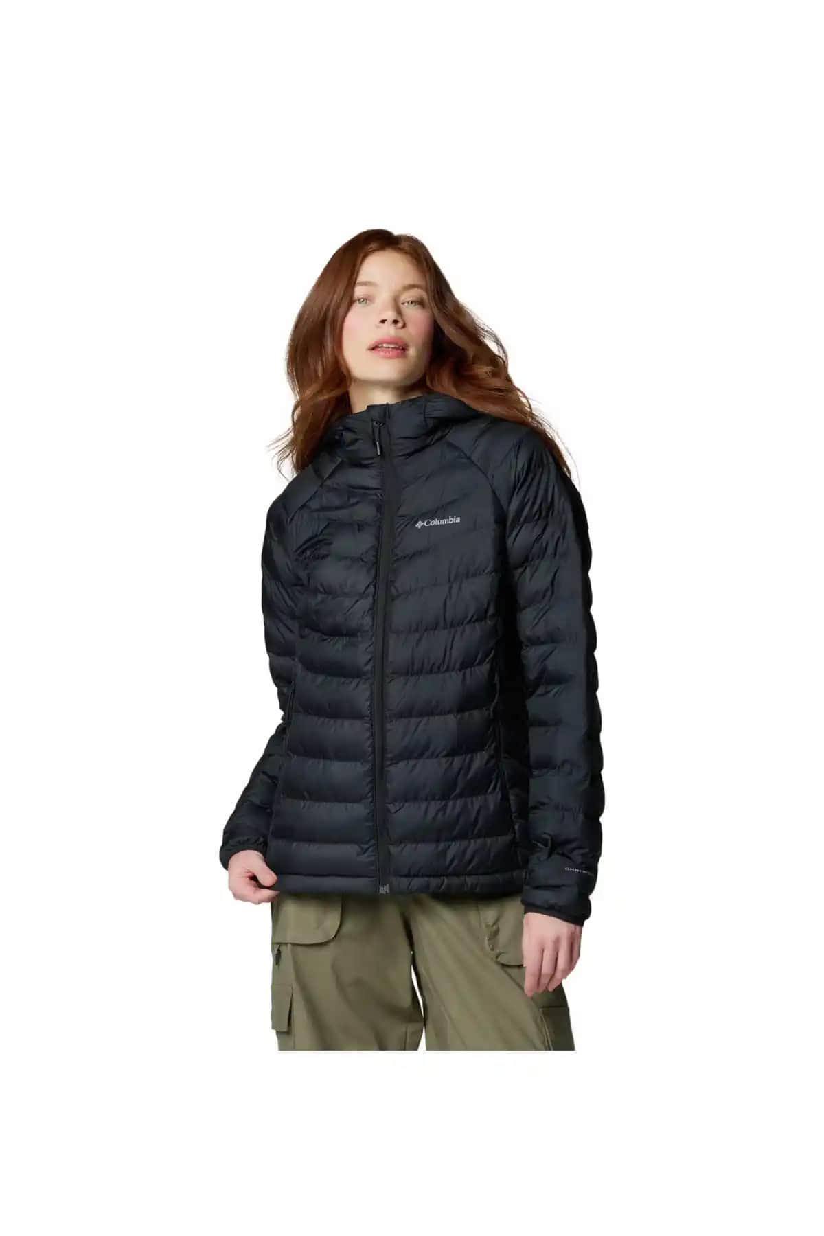 Columbia Powder Lite II Kadın Kapüşonlu Mont: Şıklık ve İşlevselliğin Birleşimi
