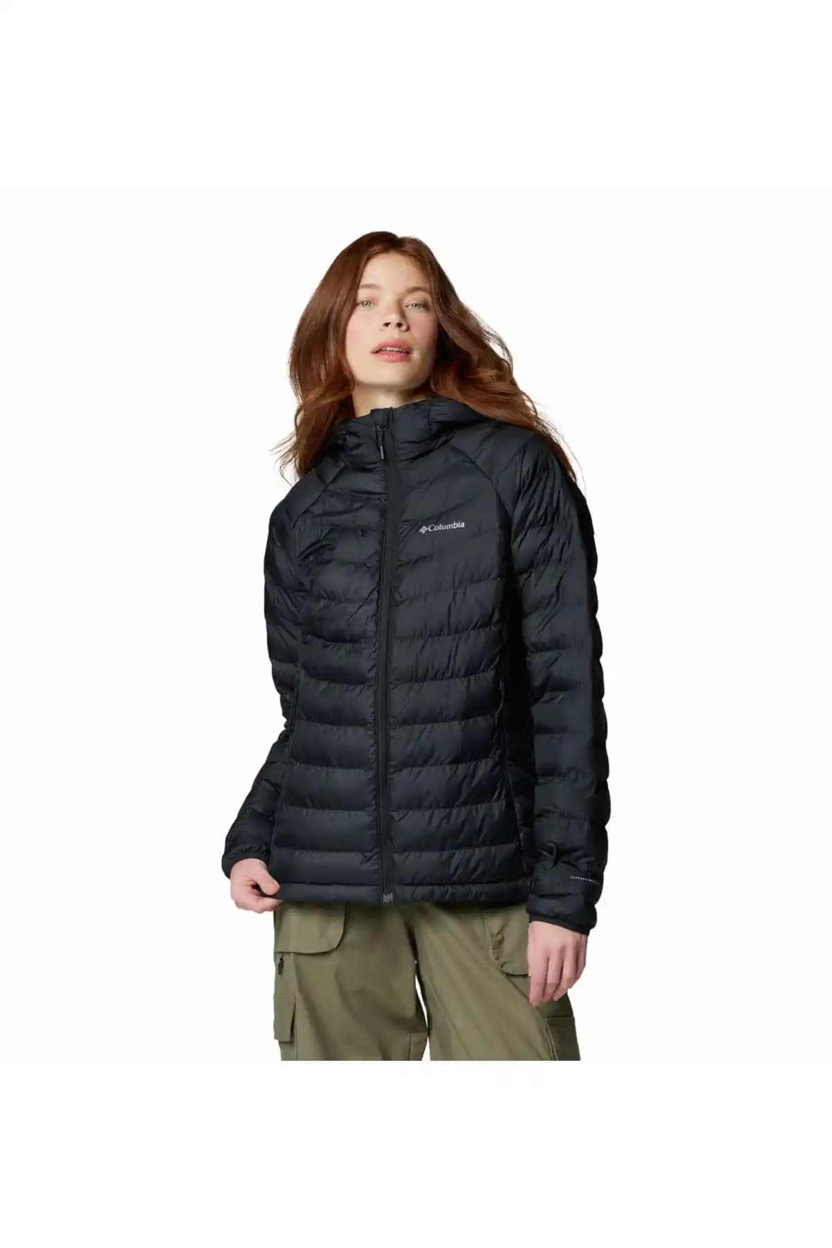 Columbia Powder Lite II Kadın Kapüşonlu Mont: Şıklık ve İşlevselliğin Birleşimi