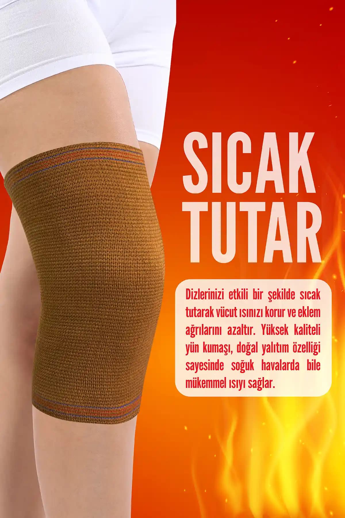 Flexy Medical Yün Dizlik: Konfor ve Destek Sunan Şık ve Esnek Dizlik Çözümü