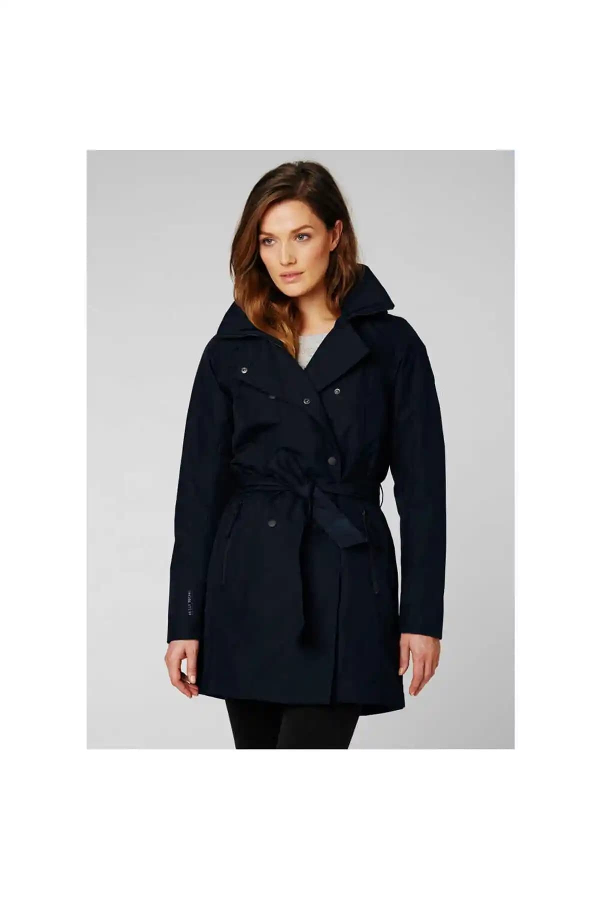 Helly Hansen W Welsey II Trench Insulated Kadın Montu Modern Şıklık ve Fonksiyonellik Sunar