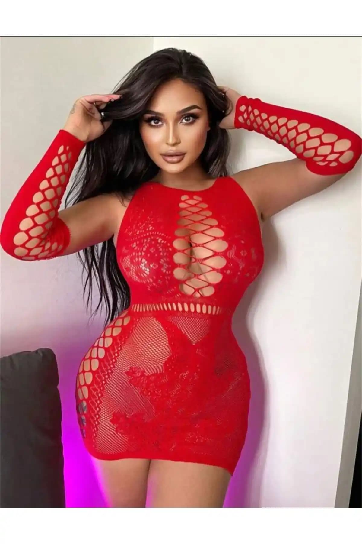 Miss Love Fantasy Fantazi Vücut Çorabı: Yılbaşı ve Özel Günler İçin Şık ve Konforlu İç Giyim Seçeneği