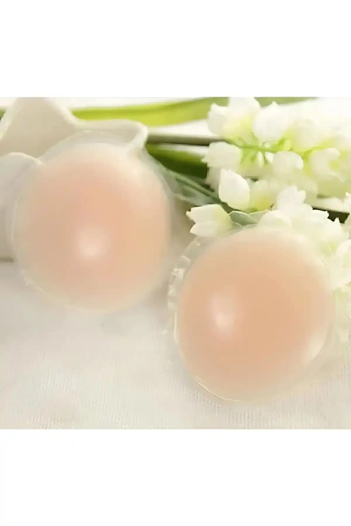 Ten Rengi Mini Silikon Ped Göğüs Ucu Kapatıcı Estetik ve Konfor Sağlayan Ürün