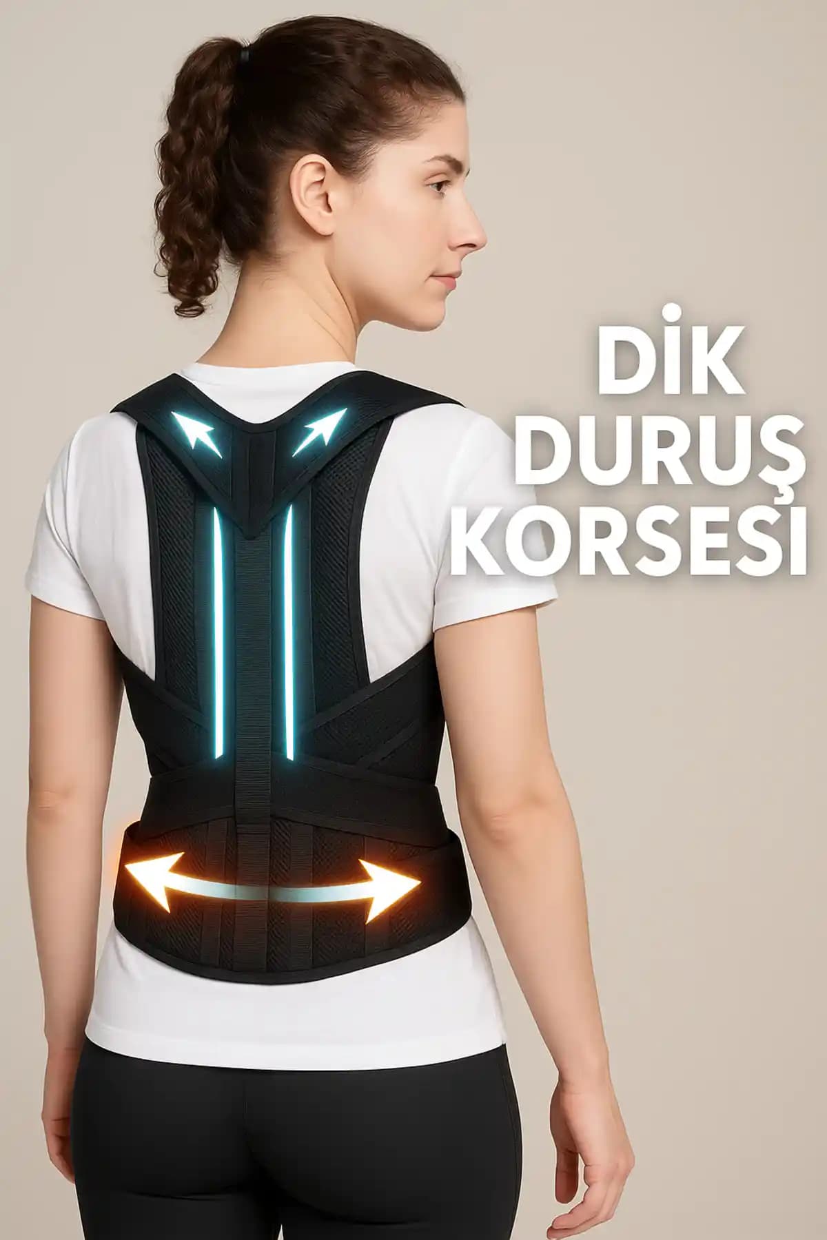 UYDEE Dik Duruş Korsesi: Ergonomik ve Gizlenebilir Destekleyici Medikal Ürün
