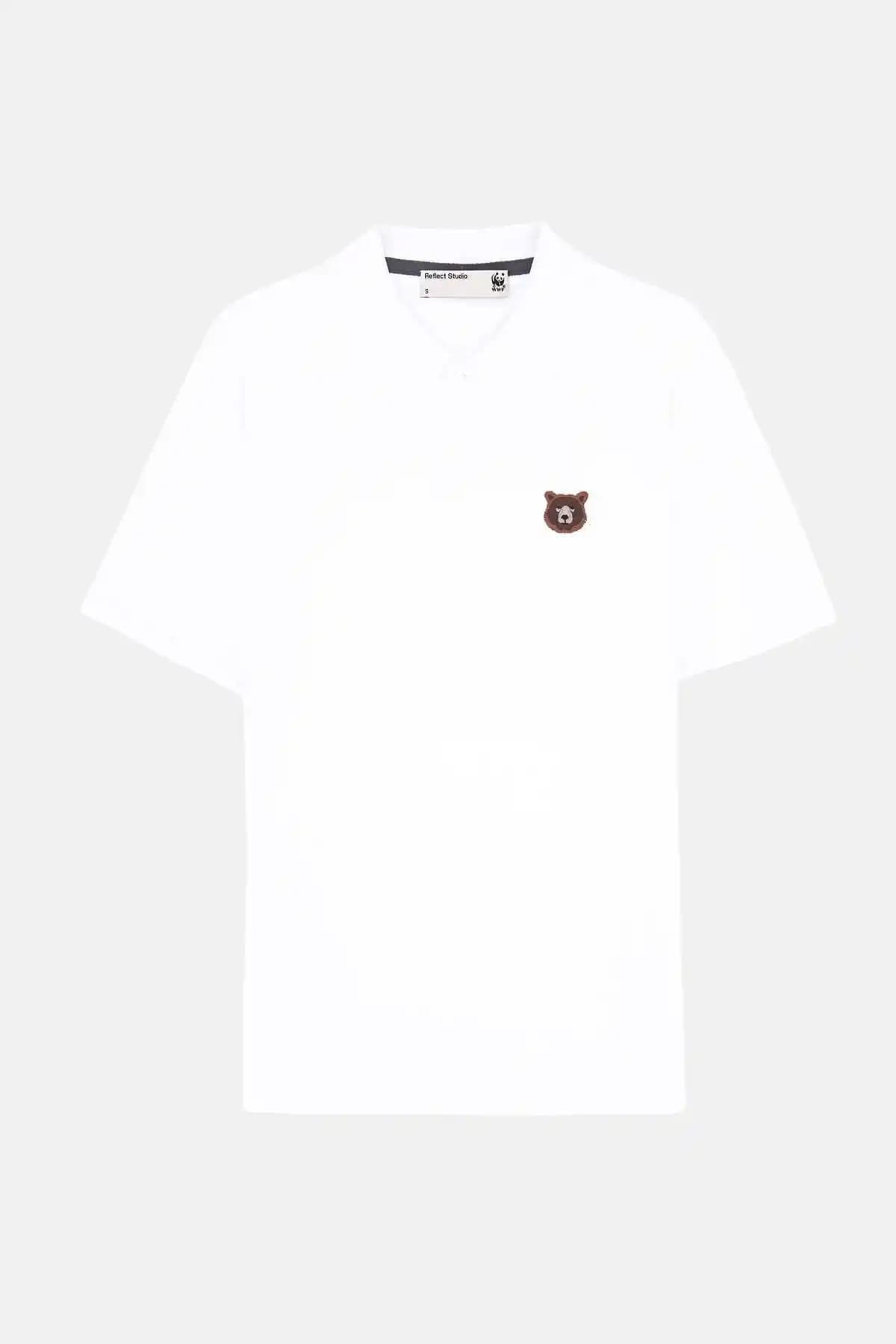 WWF Market Bozayı Polo Yaka Tişörtü: Doğal Pamuk ve Şık Tasarım ile Günlük Rahatlık