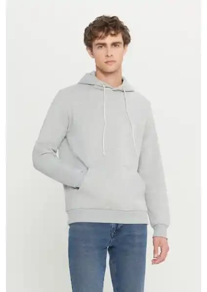 Altınyıldız Classics Erkek Gri Melanj Standart Fit İçi Polarlı Sweatshirt Özellikleri ve İncelemesi