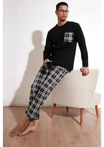 Buratti Ekoseli Cepli Beli Lastikli %100 Pamuk Regular Fit Erkek Pijama Takımı İncelemesi