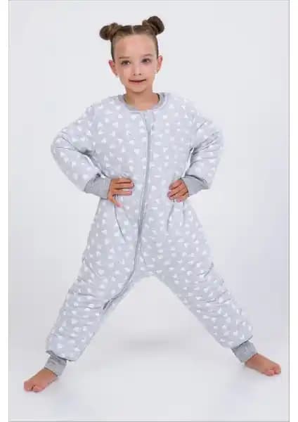 Cantoy 2.5 TOG Kalın Elyaf Dolgulu Premium Kalite Çocuk Uyku Tulumu Desenli