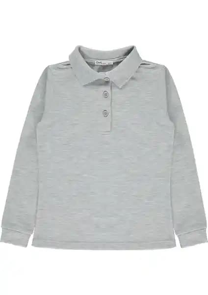 Civil Girls 6-9 Yaş Kız Çocuk Gri Sweatshirt: Pamuklu, Desenli ve Dar Kalıp