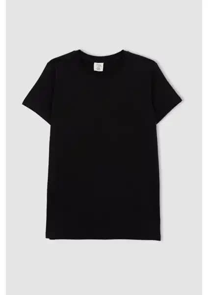 DeFacto Erkek Çocuk Regular Fit Bisiklet Yaka Kısa Kollu Pamuklu Tişört İncelemesi