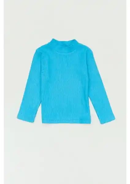 FullaModa Fitilli Dik Yaka Kız Çocuk Body: Konforlu ve Şık Kışlık Tasarım