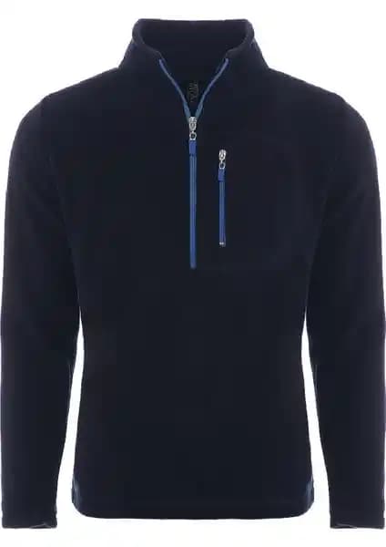 Genius Store Outdoor Erkek Polar Tactical Yarım Fermuarlı Cepli Mont - Dayanıklı ve Sıcak