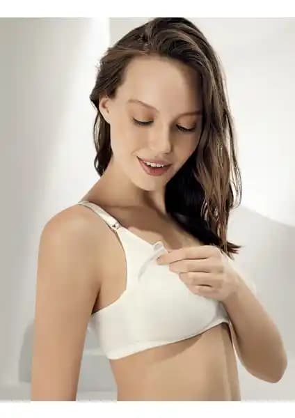 Şahinler Kadın Ekru Emzirme Sütyeni M8150: Konfor ve Fonksiyonellik Özellikleri