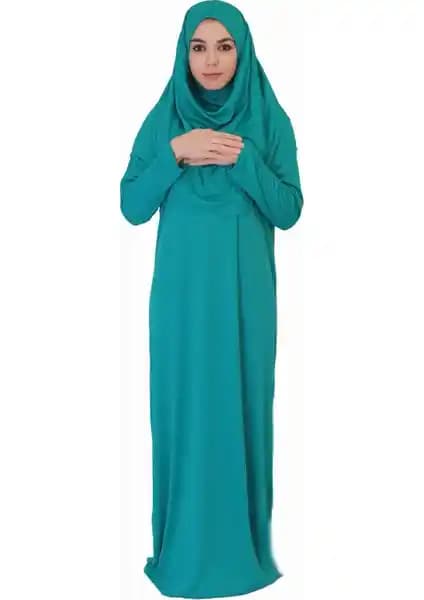 Zehranaz Namaz Elbisesi Petrol Yeşili S: Konfor ve Estetiğin Özel Tasarımı