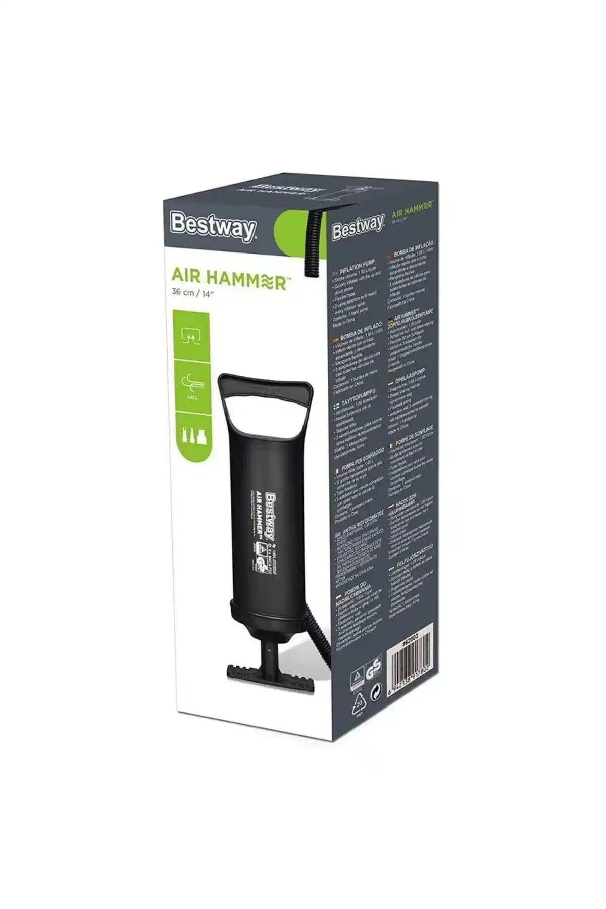 Bestway Bot El Pompası 36 Cm 62003 Hızlı ve Çok Fonksiyonlu Şişirme Çözümü