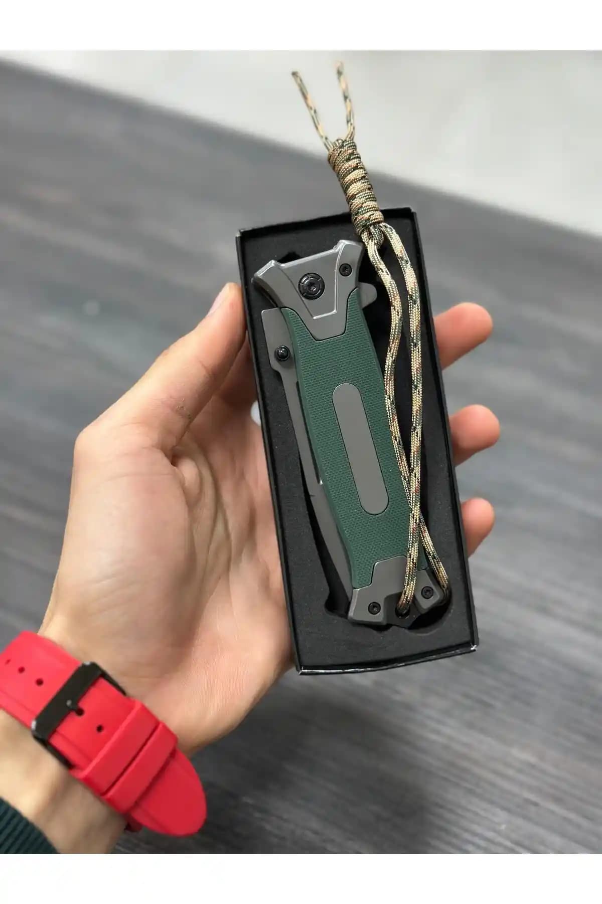 Browning Haki Paracodlu Kutu: Dayanıklı ve Şık Outdoor ve Günlük Kullanım Ürünü