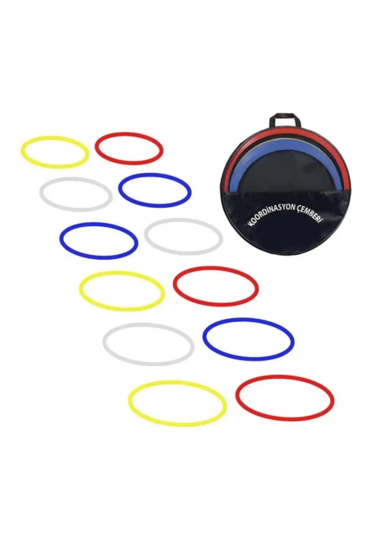 Çok Renkli Starıon Koordinasyon Çemberi Hız ve Çeviklik Artırıcı Antrenman Aracı