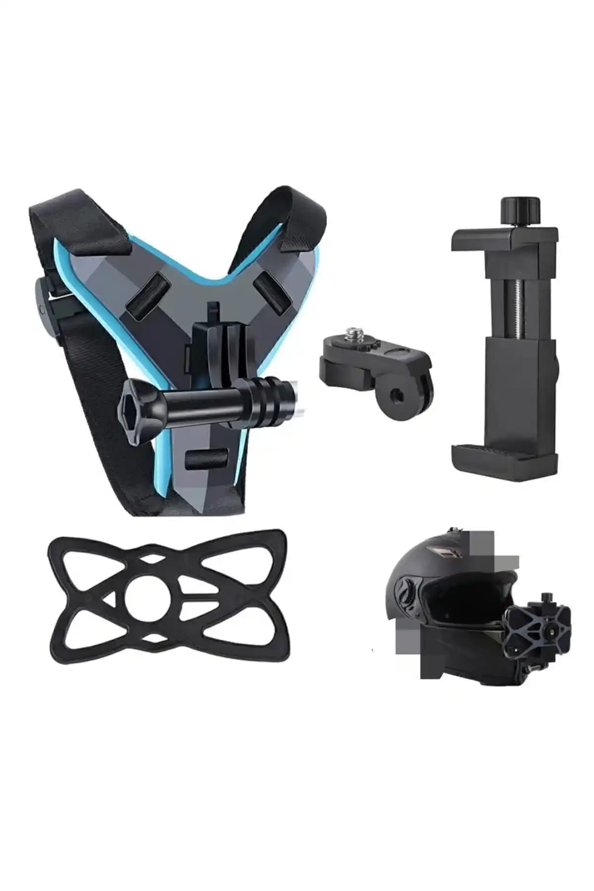 Comse Aksiyon Kamera Kask Alt Çene Bağlantı Aparatı ve Telefon Tutucu Seti Özellikleri ve Kullanım Rehberi