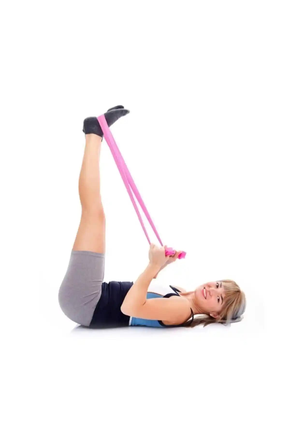 Cosfer Yüksek Sertlik Pilates ve Yoga Bandı: Dayanıklı ve Çok Yönlü Spor Aksesuarı
