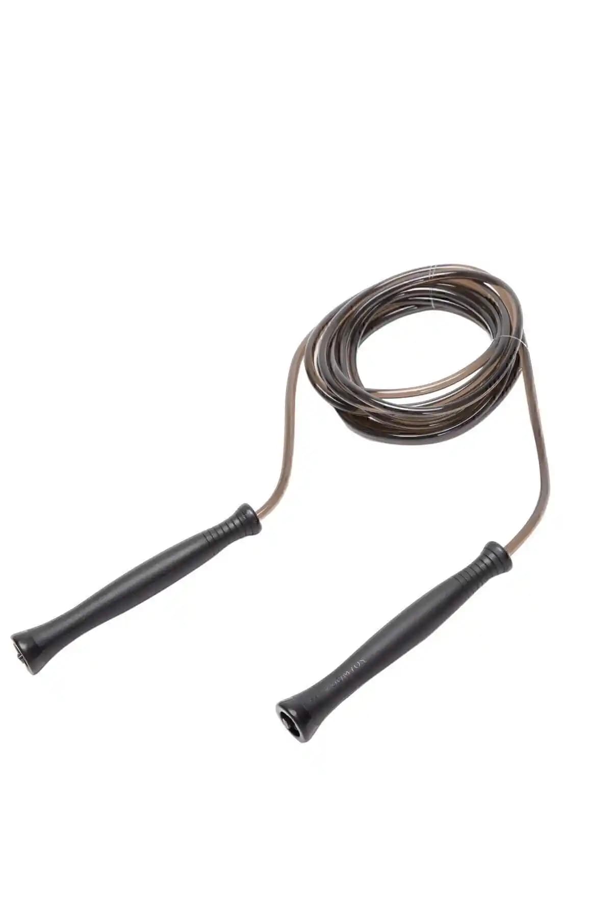 Decathlon Siyah Domyos Atlama İpi Jr100: Dayanıklı ve Ayarlanabilir Spor Aleti