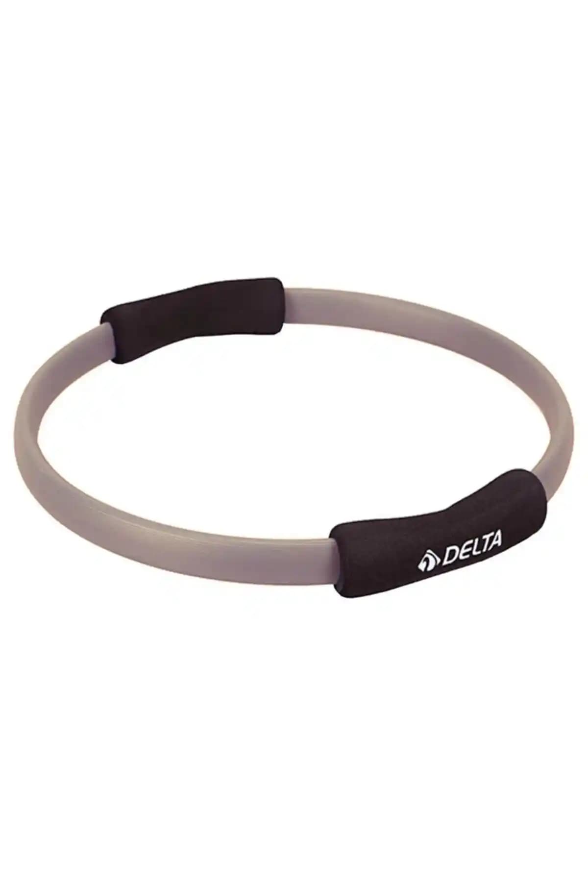 Delta Gri 35 Cm Dura-Strong Pilates Çemberi ile Kas Güçlendirme ve Esneklik Artışı
